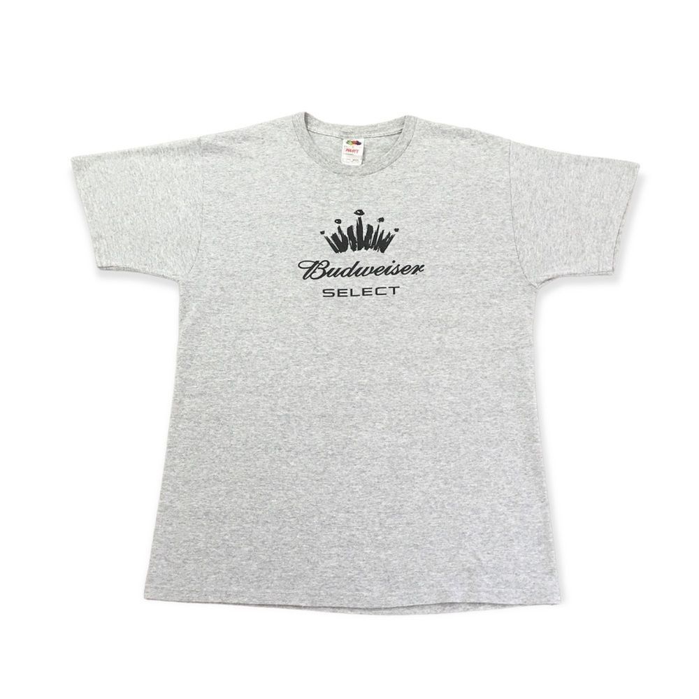 🔃Budweiser Gray Short Sleeve Tee Shirt